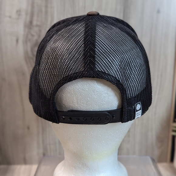 Salty Crew Camo Shark Snapback Hat Trucker Mesh - Picture 7 of 11